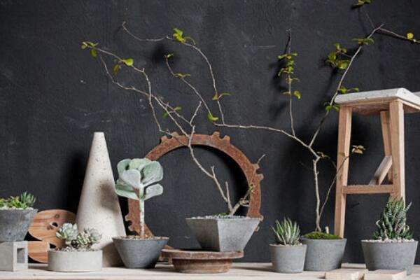 水泥花盆透气吗