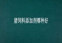 猪饲料添加剂哪种好