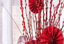 红色银柳的吉祥花语