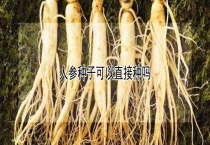 人参种子可以直接种吗？