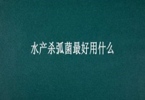 水产杀弧菌最好用什么？