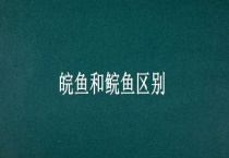 皖鱼和鲩鱼区别？