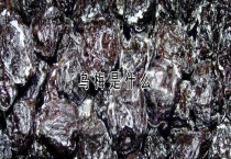 乌梅是什么？
