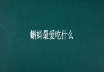 蝌蚪最爱吃什么？